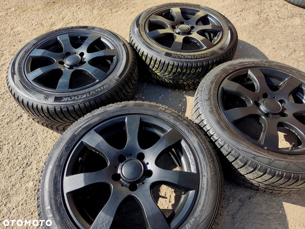 5x112 Felgi Aluminiowe Alufelgi 16 Koła Zimowe Zima VW PASSAT B5 B6 B7 TIGUAN CADDY SHARAN AUDI A4 B5 B6 B7 b8 A6 C5 C6 A3 8V Q3 SKODA SUPERB YETI SEAT EXEO ALHAMBRA 6,5mm Legnica ALU-RAD 205/55 Mercedes - 4