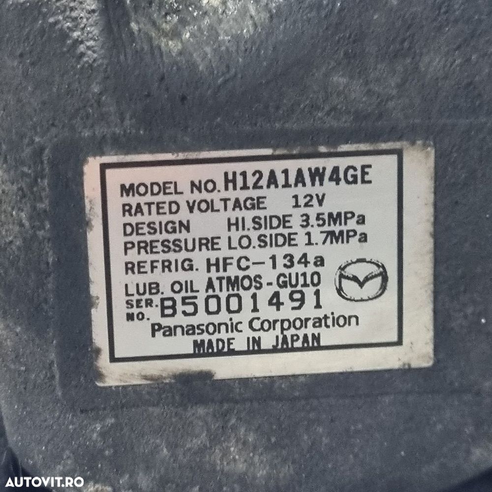 Compresor clima Mazda CX - 7 2.2 Diesel 2006 - 2012 173CP R2AA (1442) Diesel B5001491 - 5