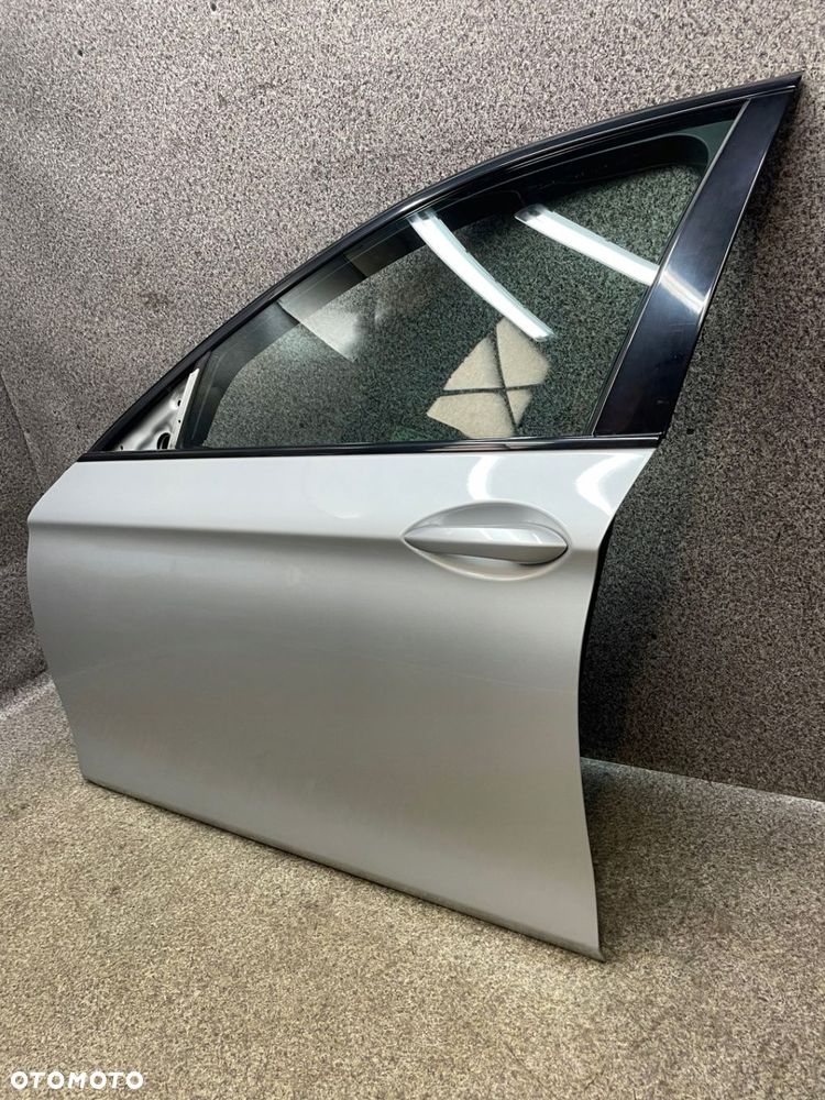 Drzwi szyba lewy przod przednie BMW F11 F10 354 srebrne 150 umAl ładne - 5