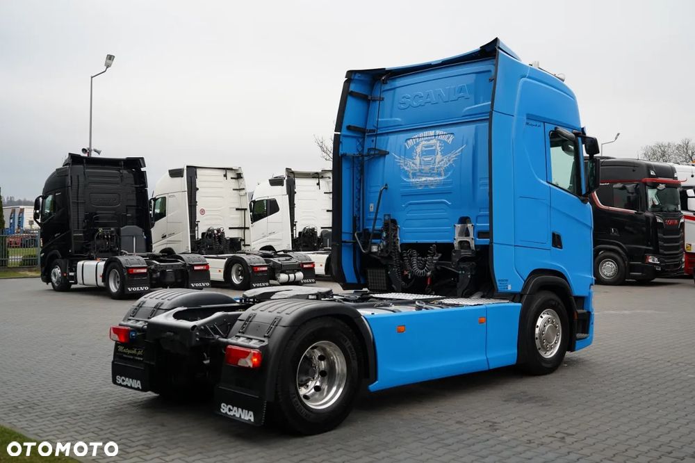 Scania S 450 / RETARDER / KLIMA POSTOJOWA / ALUFELGI / OPONY 100% - 8