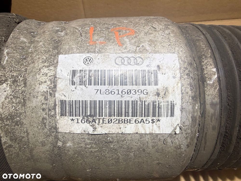 audi q7 4l amortyzator pneumatyczny lewy przód przedni 7l8616039g - 9