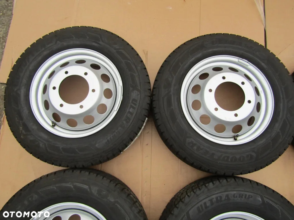 6x Felga Felgi Koła 16 Ford Transit Bliźniak 6j 6x180 ET109,5 + Opony 205/75 16C 16 C - 5