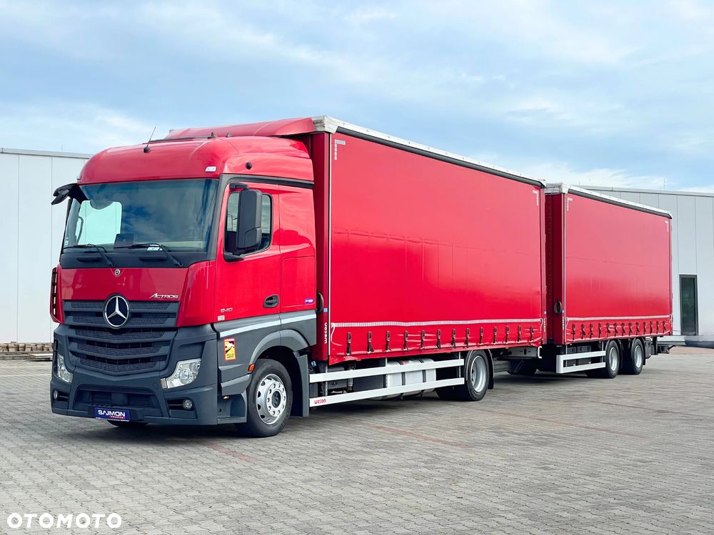 Mercedes-Benz ACTROS 1840 / ZESTAW TANDEM 120 M3 / 7,75 M + 7,75 M / SALON PL - 2