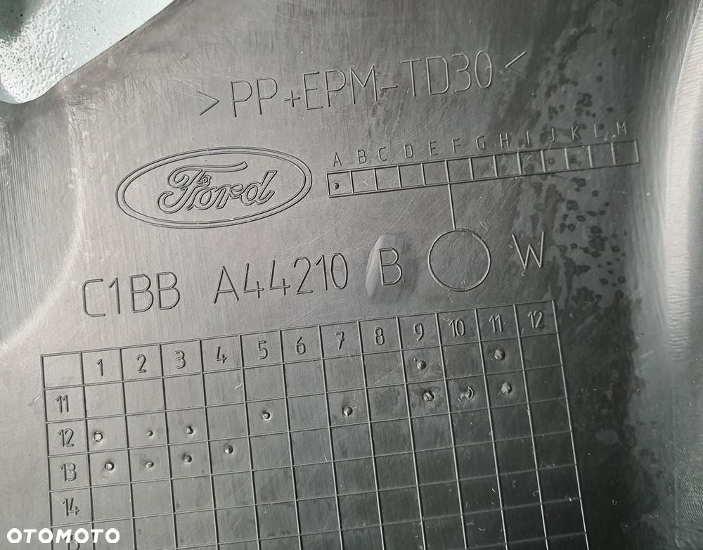 SPOILER LOTKA KLAPY TYŁ HC FORD FIESTA MK7 VII 3D LIFT C1BB-A44210-BW - 9