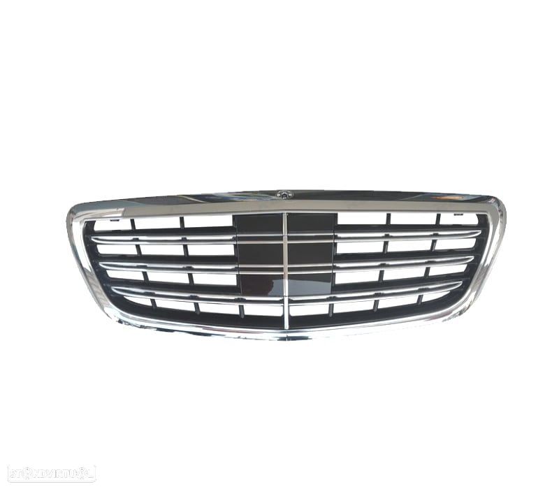 GRELHA MERCEDES W222 14-20 CROMADA NIGHT VIEW - 2