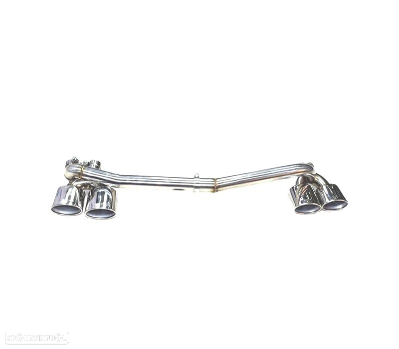 LINHA DE ESCAPE MERCEDES W204 08-14 LOOK AMG C63 - 2