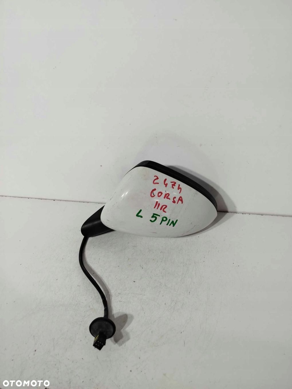 LUSTERKO DRZWI LEWE OPEL CORSA D 06-11 5 PIN Z47H - 1