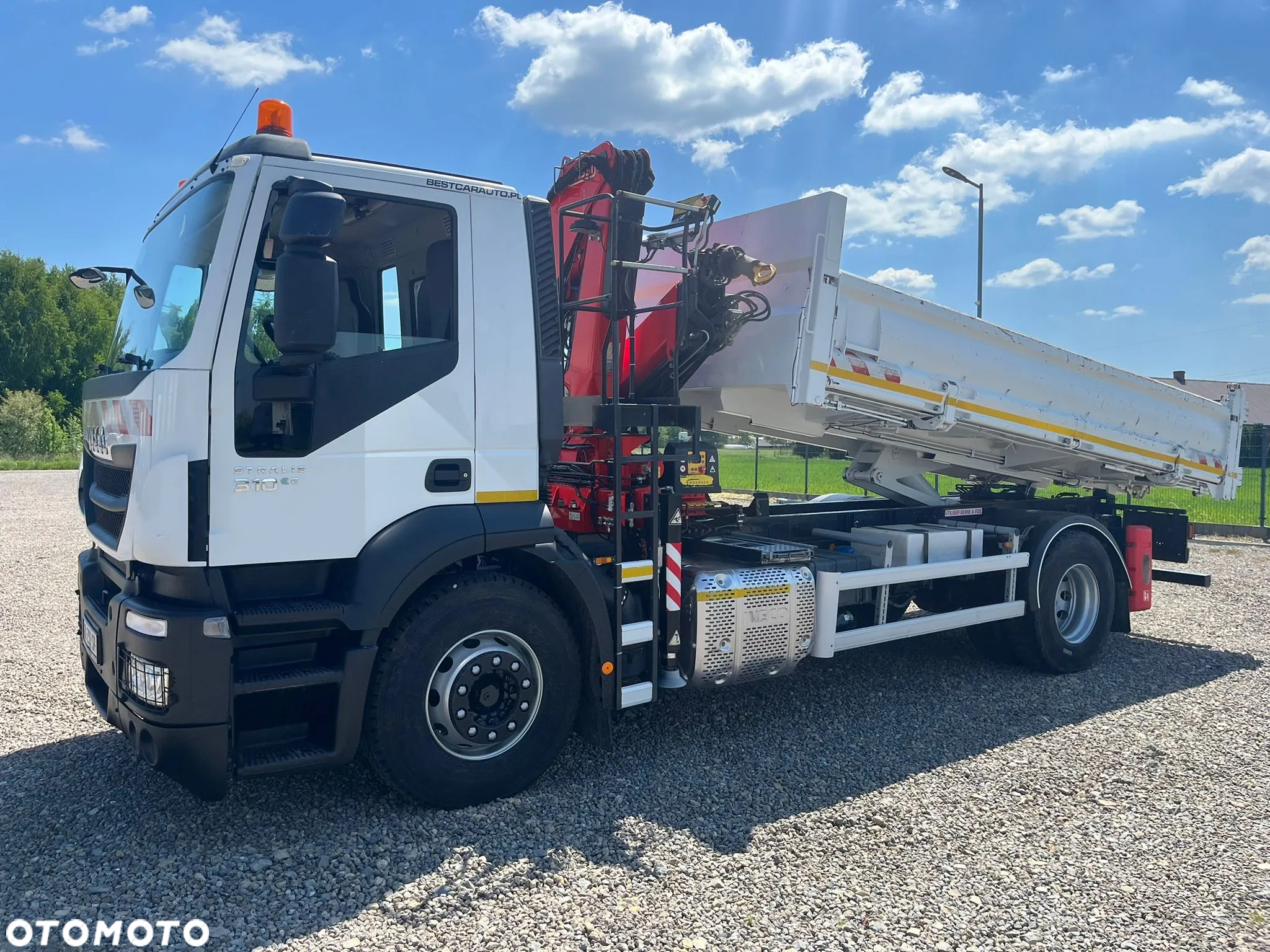 Iveco STRALIS 310 4X2 EURO6/ WYWROT+HDS FASSI F135/ BORDMATICS / TAN PERFEKT - 12