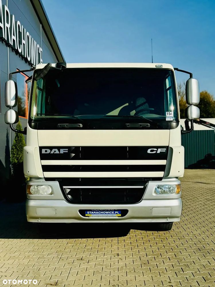 DAF DAF CF 65.220 E5 // Klimatyzacja / rama pod zabudowę !! // wywrotka kiper beczka hakowiec HDS dzwig żuraw podwozie - 9