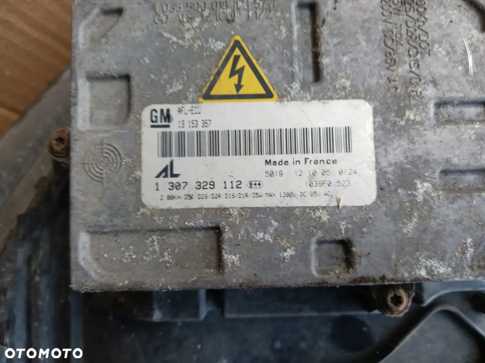 Lampa Przednia Prawa Lewa Opel Zafira B Bi-Xenon Skrętny EU KOMPLET 24451045RH 24451044LH - 5