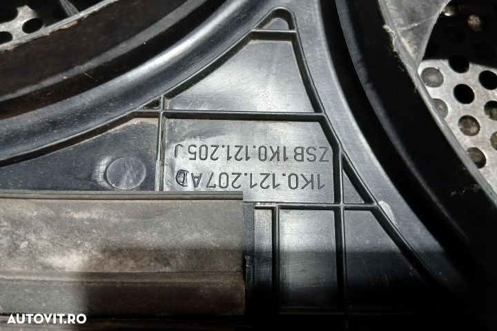 Electroventilator / Ventilator racire motor / AC 1K0121207AD 1K012120 - 5