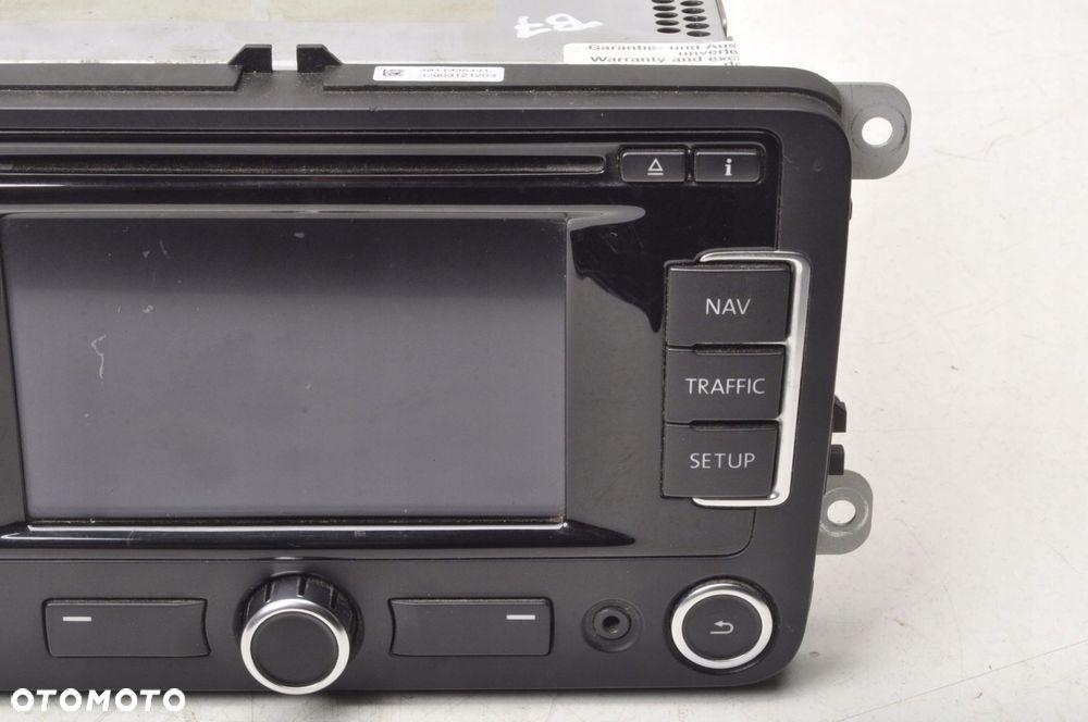VOLKSWAGEN PASSAT B7 RADIO NAWIGACJA 3C8035279B - 3