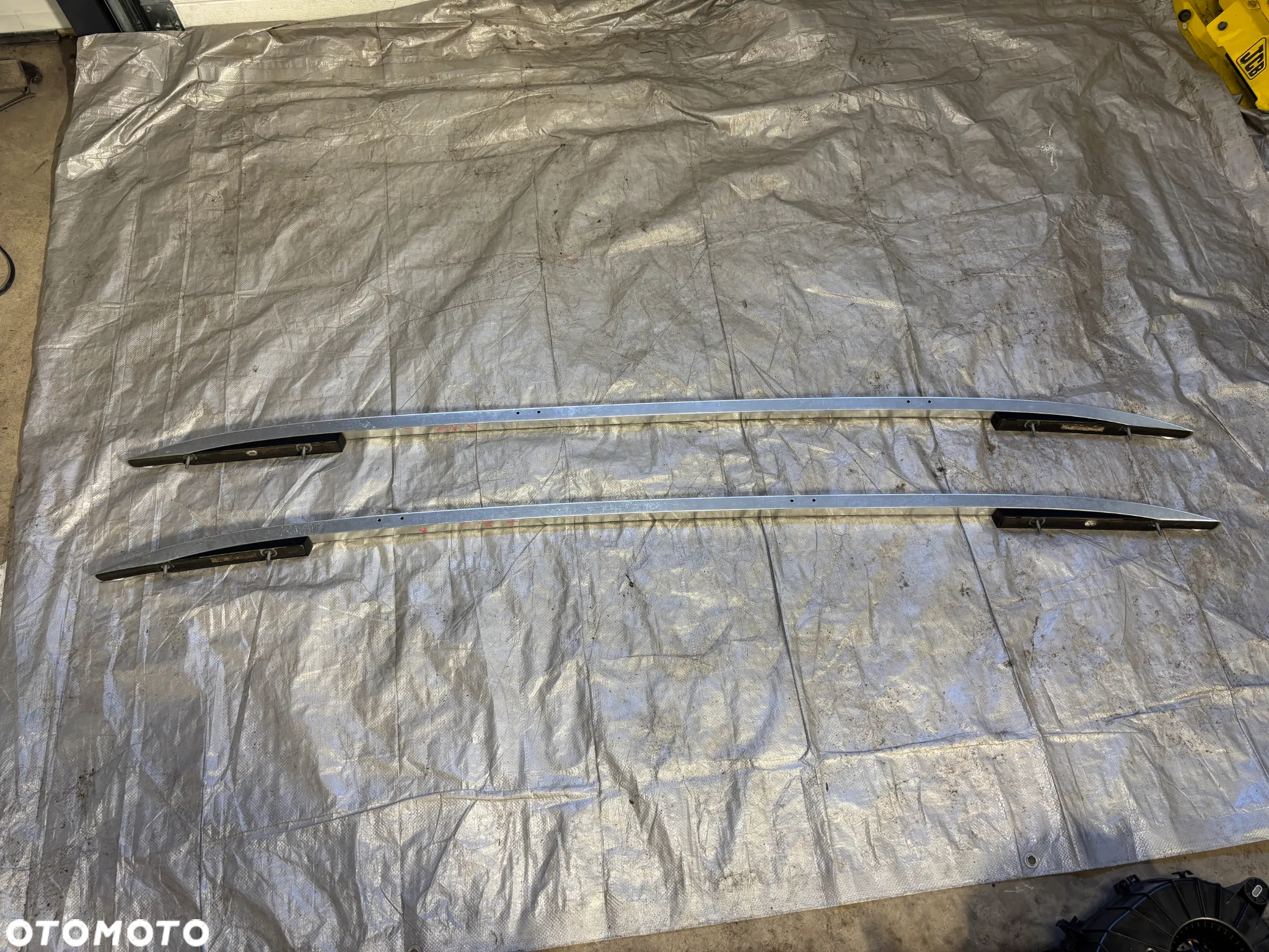 Vw Sharan 7N seat Alhambra 2 relingi dachowe chrom komplet oryginał - 6