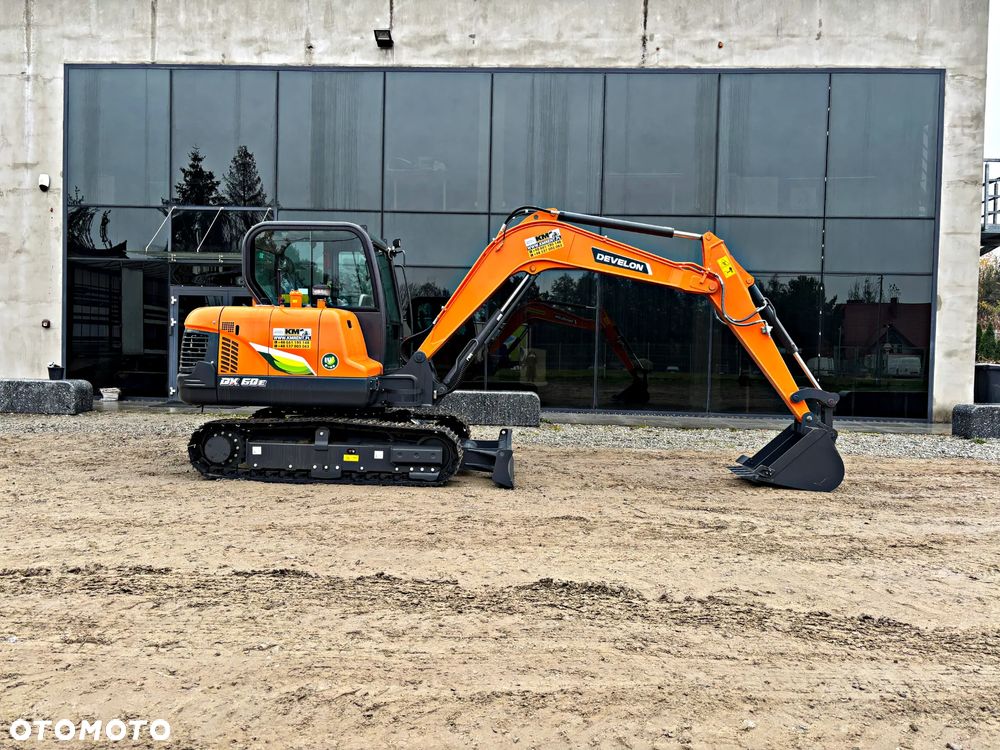 Doosan DEVELON DX60E-10N MINI-KOPARKA 2024r. MTH: 9 ! | JCB 8060, JCB 55 Z 65 Z CAT 305 305.5 VOLVO ECR 55 KUBOTA KX 57 KX 61 - 1