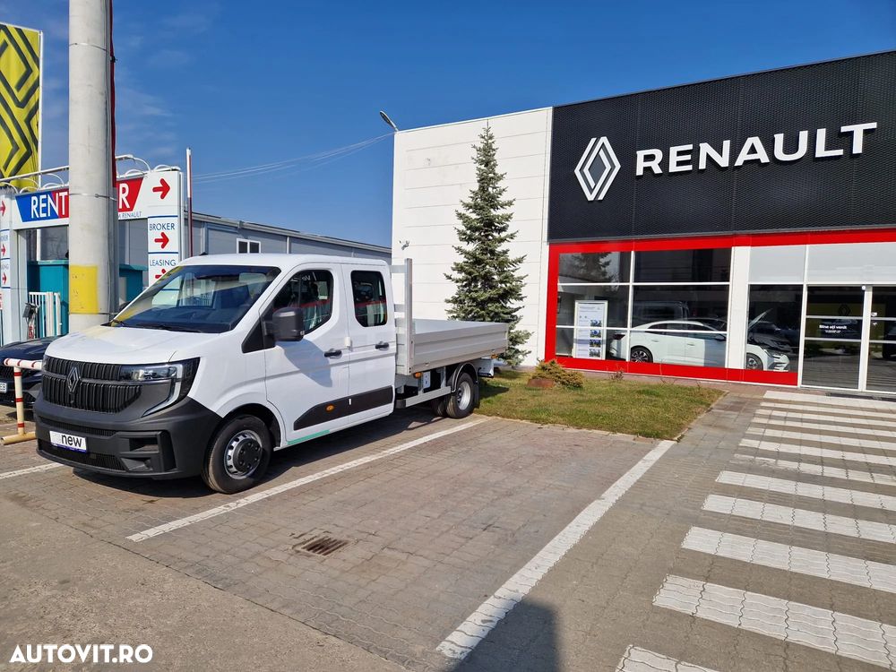 Renault Master  -2026 L3E1 dCi 150CP cu CABINA DUBLA si BENA FIXA - 1
