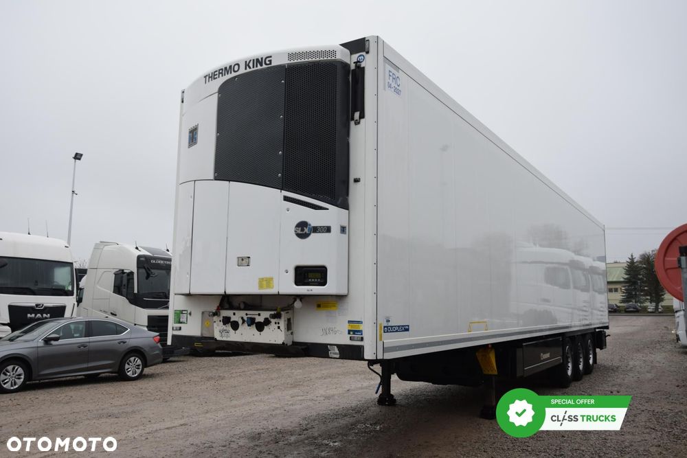 Krone SDR Double Deck Cool Liner FP60 ThermoKing SLXi 300 Lifting Axle - 1