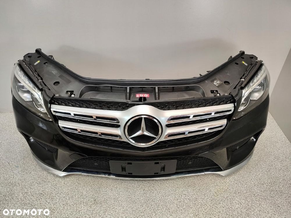 MERCEDES GLS W166 AMG ZDERZAK CHŁODNICE WZMOCNIENIE LAMPY FULL LED ILS - 5