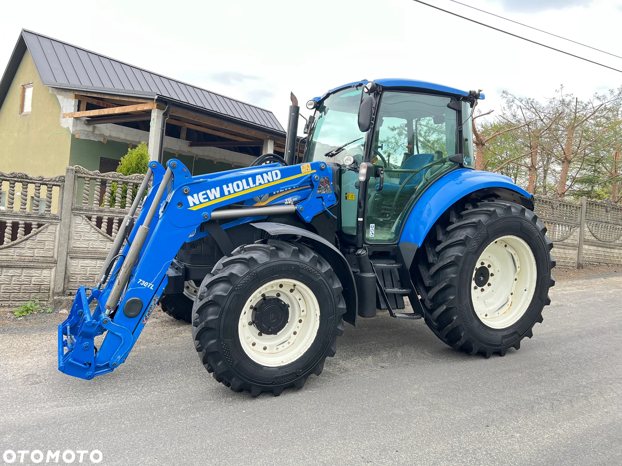 New Holland T5.95 | Ciągnik Rolniczy | TUR 730 TL | Hydraulika | Stan PERFEKCYJNY | - 2