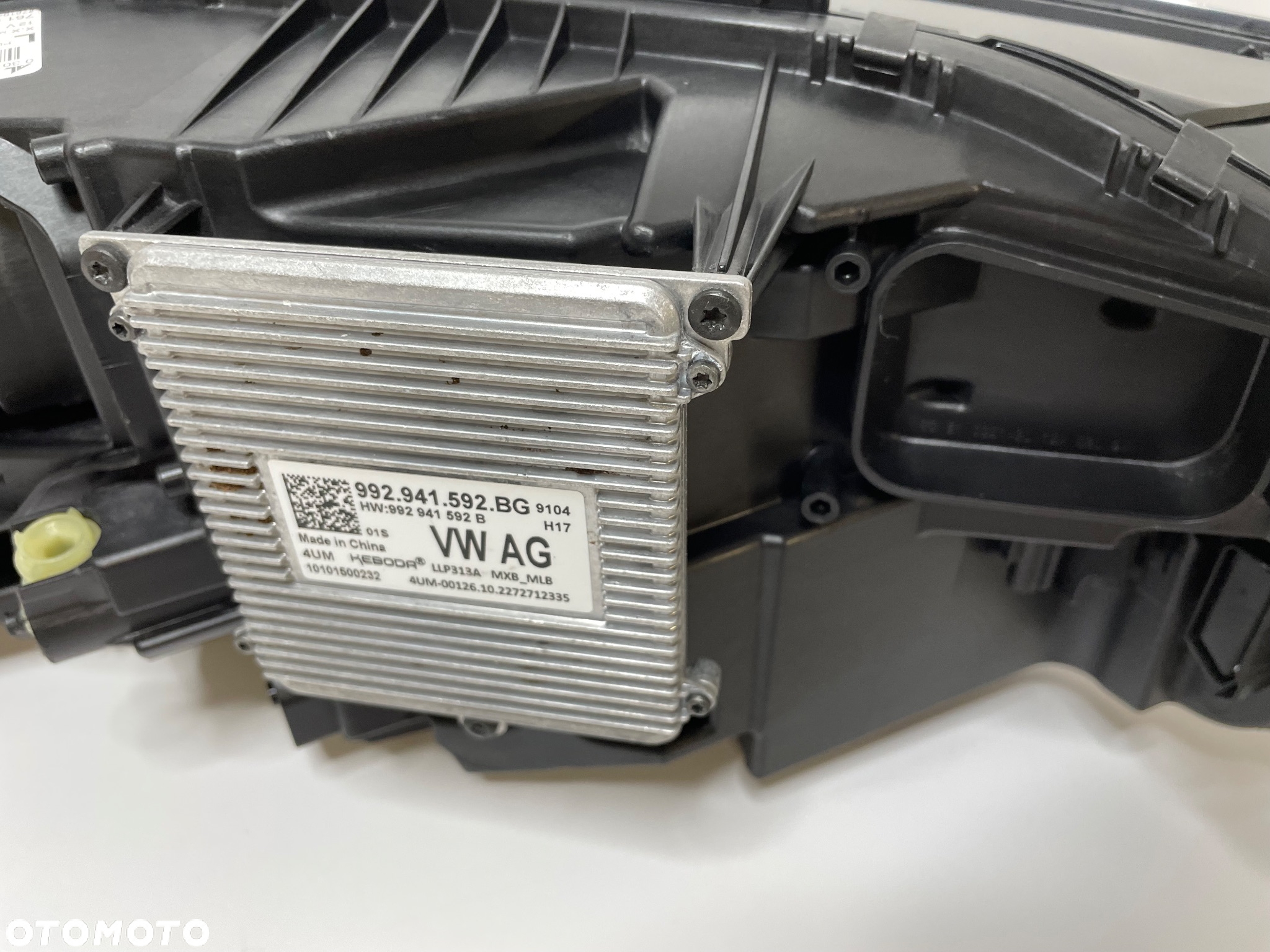 VW TOUAREG 3 LIFT CR7 LAMPA PRZÓD LEWA IQ LIGHT KOMPLETNA Z MODUŁAMI 761941081B - 8