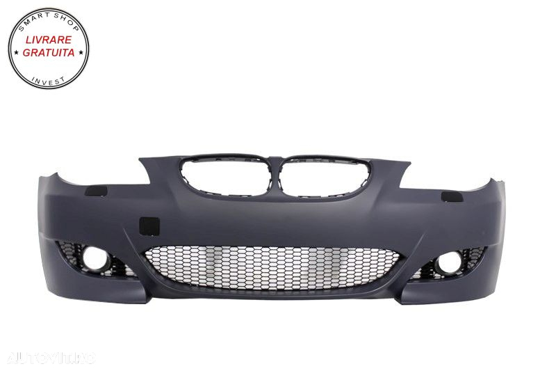 Bara Fata BMW Seria 5 E60 E61 (2003-2010) cu Praguri laterale M5 Look- livrare gratuita - 2