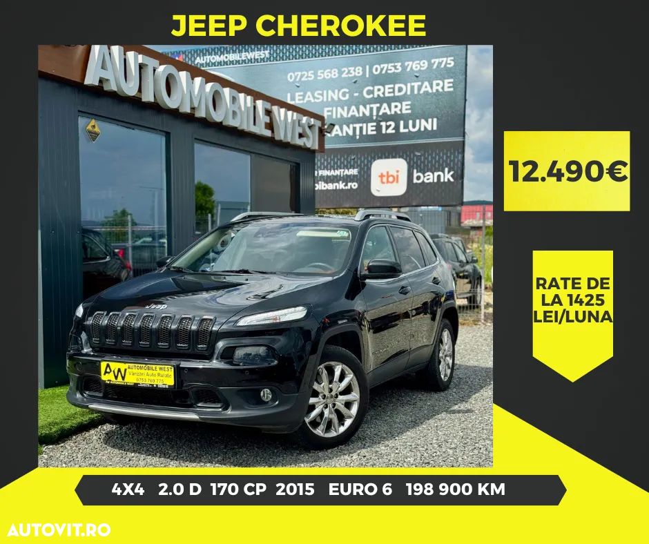Jeep Cherokee 2.0 Multijet Active Drive II Automatik Limited