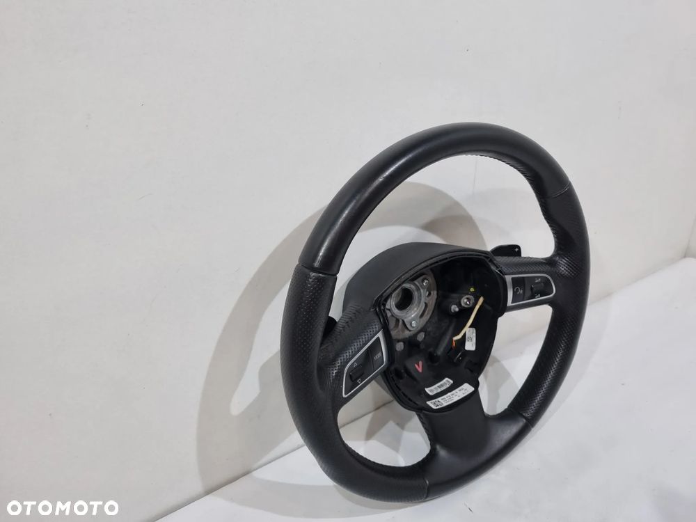 AUDI A4 B8 A5 8T Q5 8R KIEROWNICA ŁOPATKI SKÓRA 8R0419091G - 3