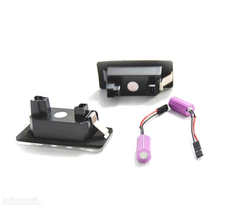 LUZES MATRÍCULA VOLKSWAGEN VW GOLF VI VARIANT JETTA VI PASSAT B6 B7 VARIANT SHARAN II CANBUS LED - 2