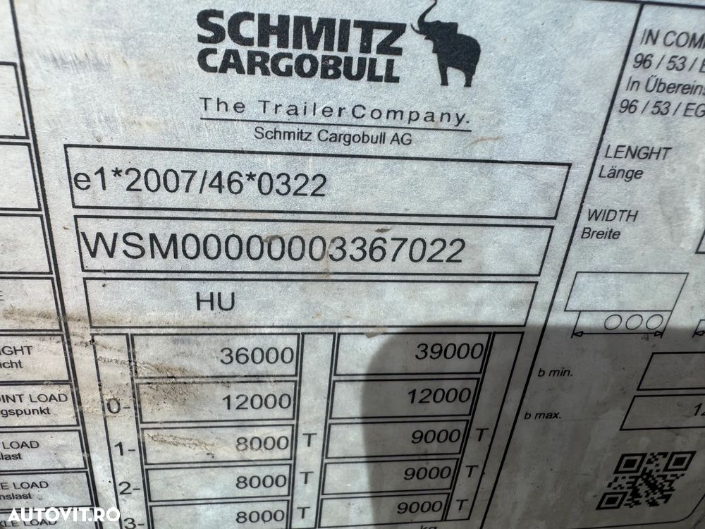 Schmitz Cargobull MEGA. liftanta, finantare - 24
