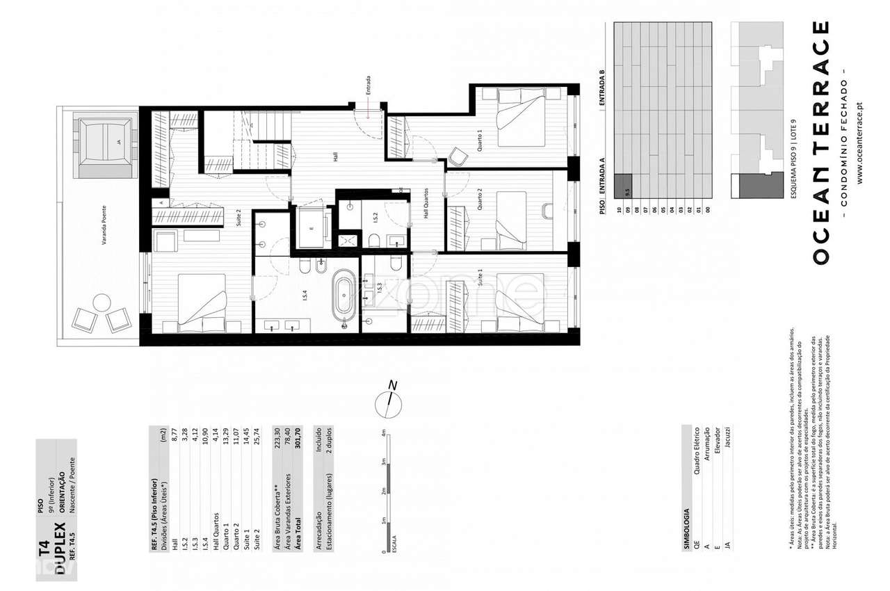 Penthouse Duplex T4 Leça da Palmeira - Ocean Terrace - Grande imagem: 3/60
