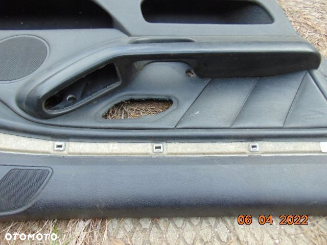 BMW 5 e39 BOCZKI BOCZEK skóra CZARNA wersja EUROpa - 3