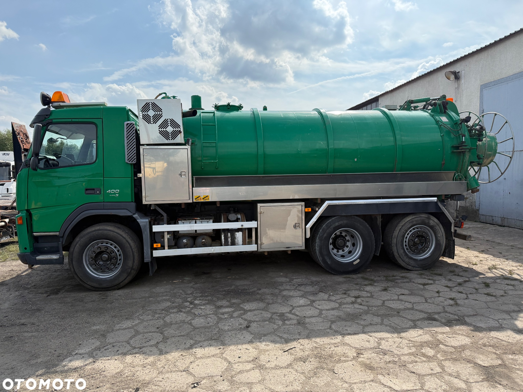 Volvo FM400 ASENIZACJA beczka do Szambo z wywrotem KORP&SON EURO5 - 2