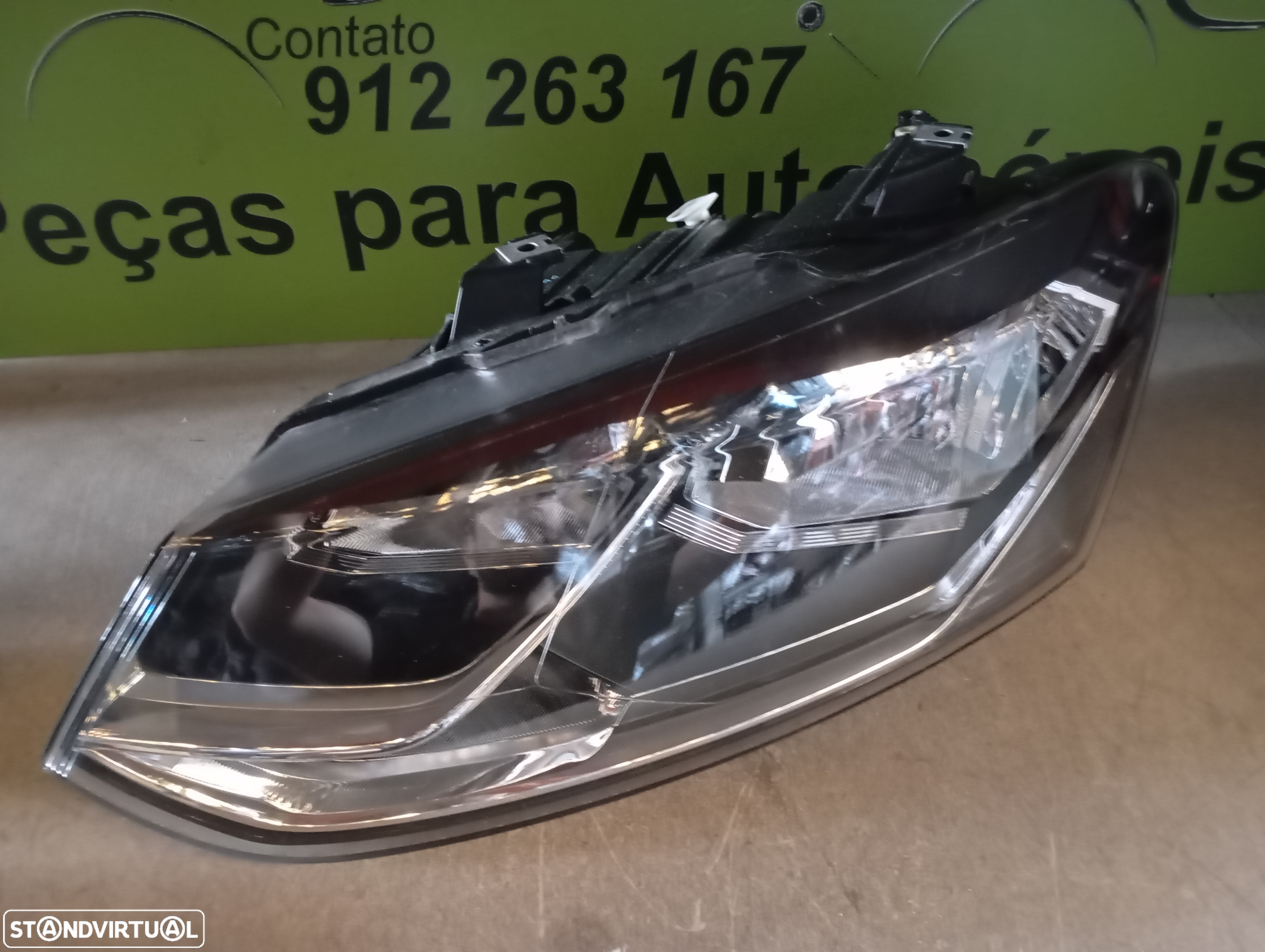 VW POLO 6R FAROL ESQUERDO - FF545 - 4