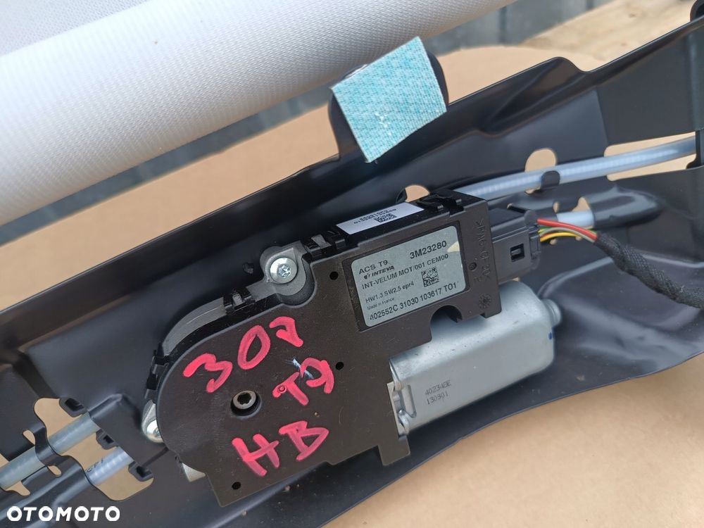 peugeot 308 t9 ii 13r hb roleta dachu panoramicznego solar dach 9677832680 - 7