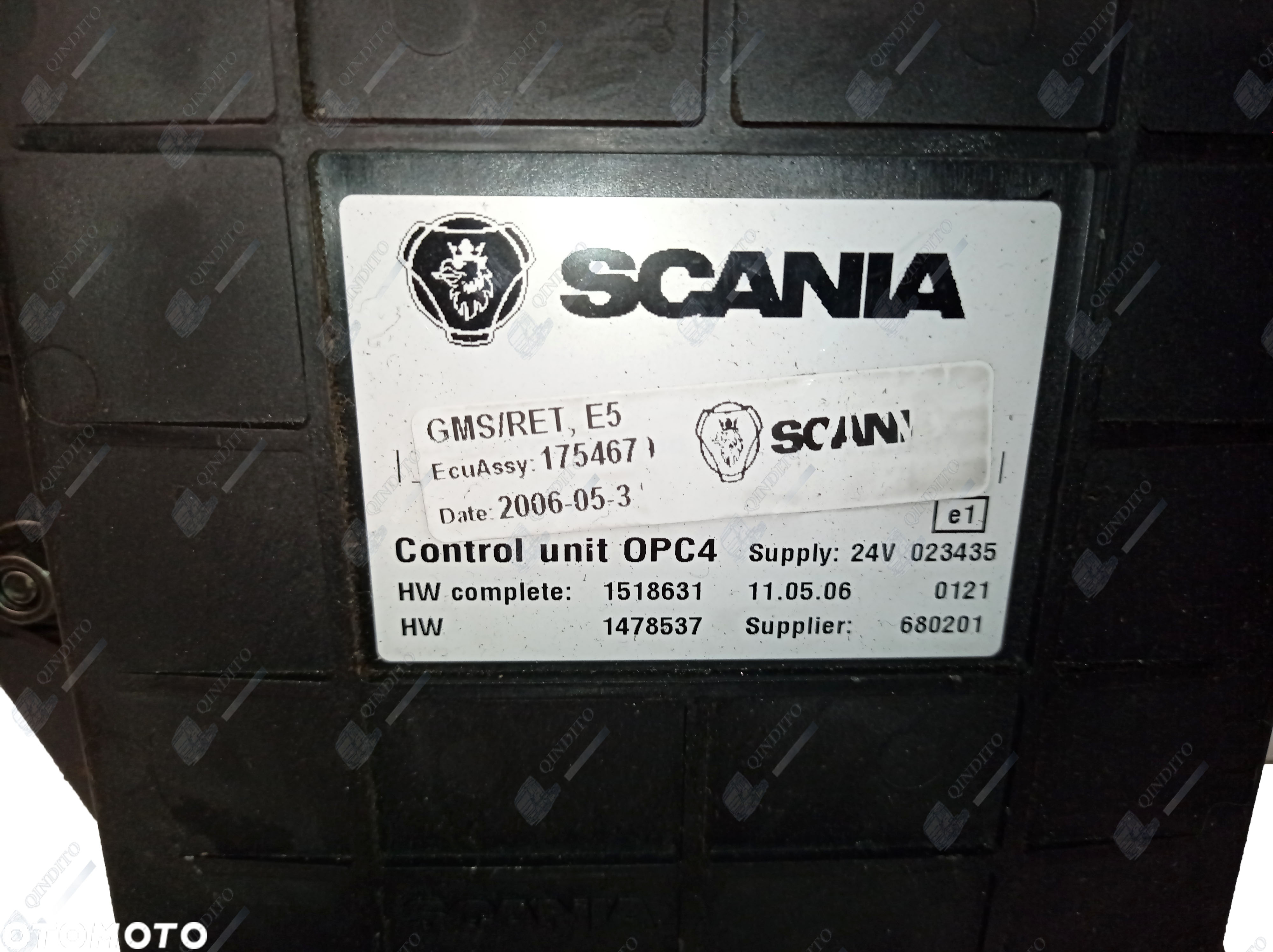 STEROWNIK MODUŁ RETARDERA OPC4 SCANIA R 1754679 - 4