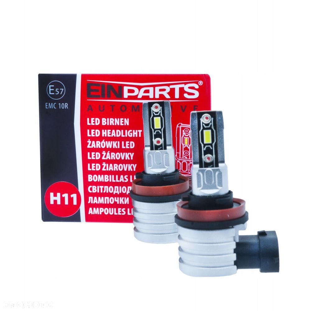 Żarówki EinParts Automotive LED H11 6500K 1800lm Kpl 2szt - 1