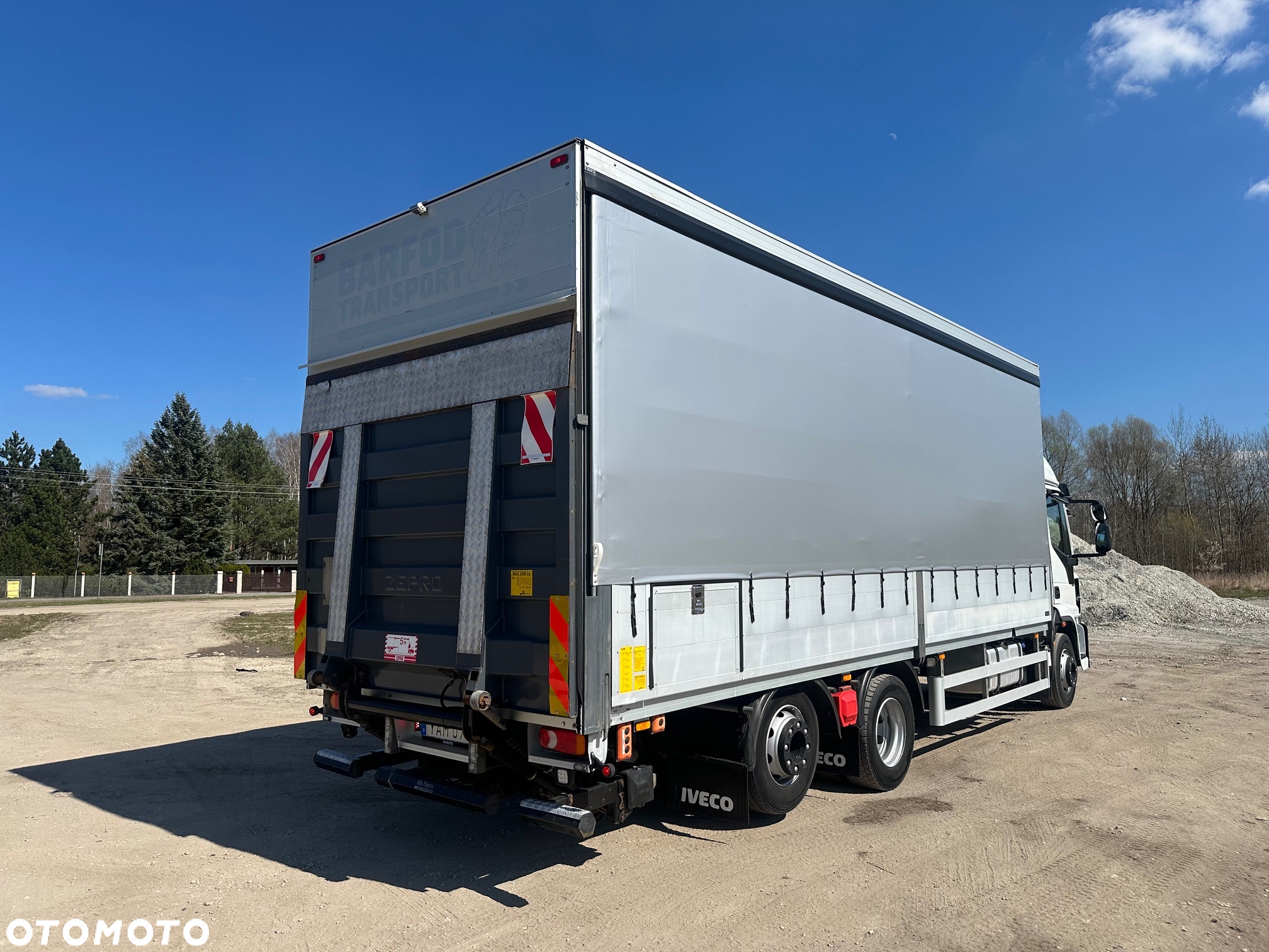Iveco EUROCARGO ML 220E28  6X2 BURTO FIRANKA  7X40m - 7