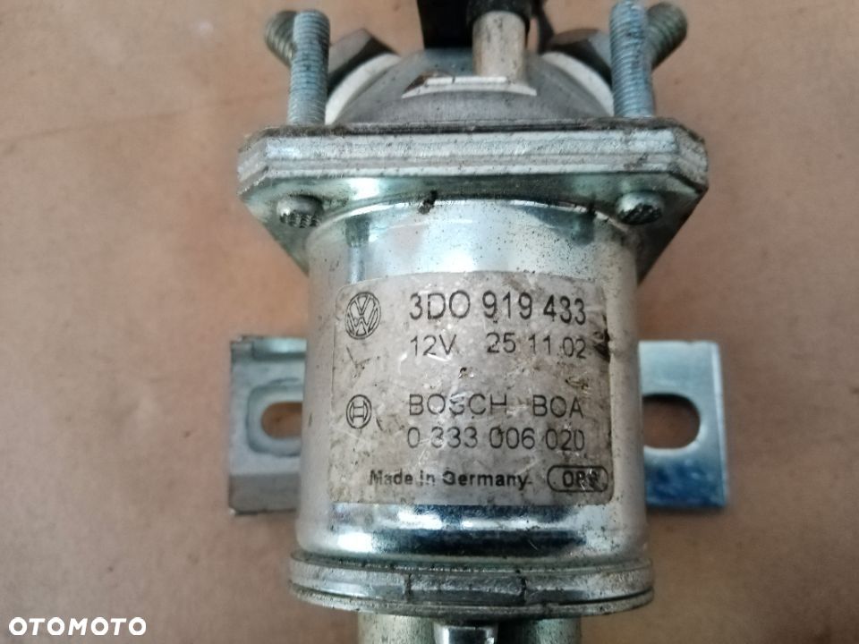 Przekaźnik moduł akumulatora VW Phaeton 3D0919433 - 5