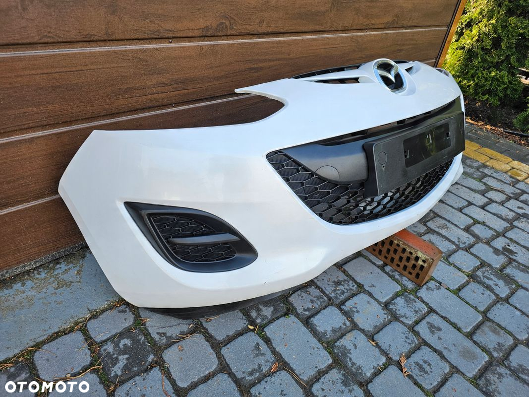 Mazda 2 Ii De Dh lift 10r- sport Zderzak Przedni Atrapa biały 34k - 2