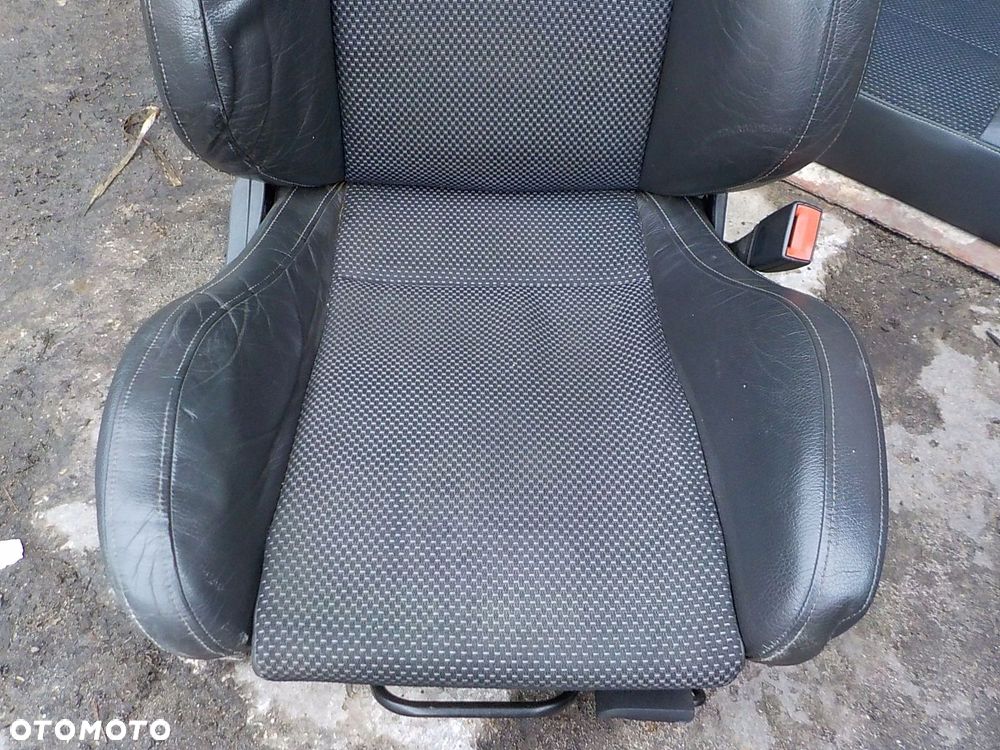 OPEL ASTRA H III OPC FOTELE SKÓRA KANAPA RECARO - 8