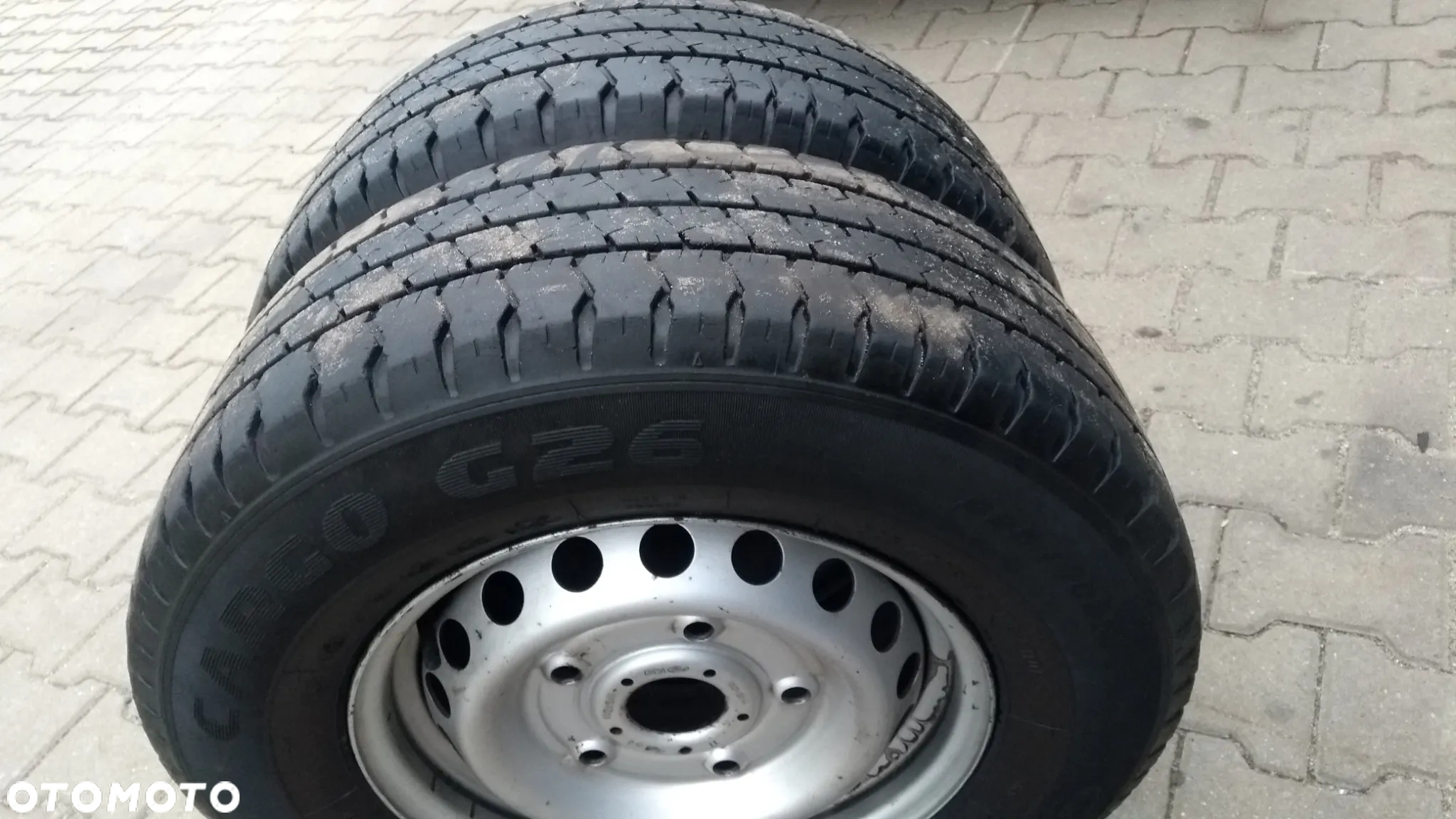 Ford Transit MK8 Custom Koła Felgi Opony 225/70R15C Goodyear Cargo G26 - 6