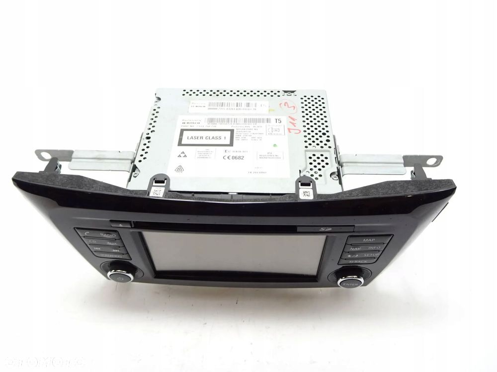 radio cd nawigacja nissan qashqai j11 14-17r., - 3