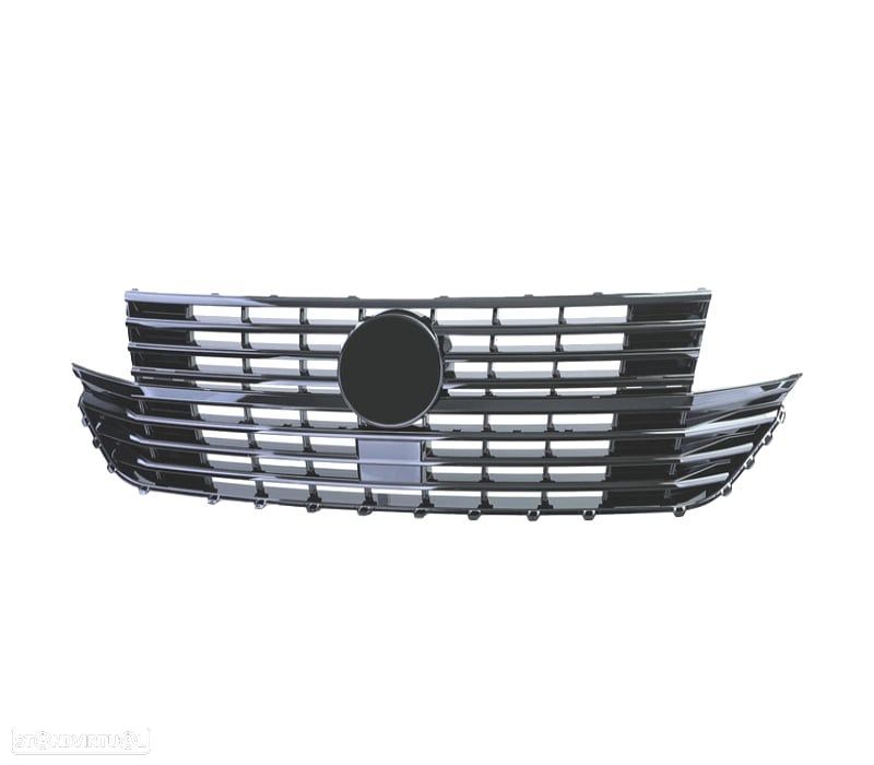 GRELHA VOLKSWAGEN VW MULTIVAN T6.1 19-24 PRETA - 2