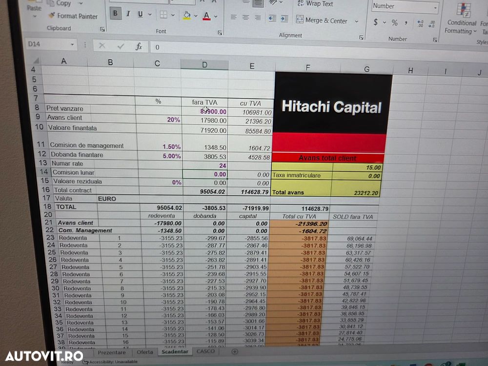 Hitachi GRAIFER deschidere 1,5m pe SENILE, cabina INALTIBILA, Masa operationala 20,3tone, LANT NOU, PAPUCI NOI, Gresare automata, Camera spate, 2017, 8.575h, cupla rapida, motor Isuzu 174CP, 3 pompe HITACHI, posibilitate leasing, STARE FOARTE BUNA-89.900 EUR - 34