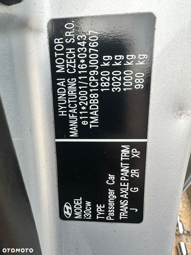 Hyundai i30 07-12 zderzak tylny kombi kod 2r - 3