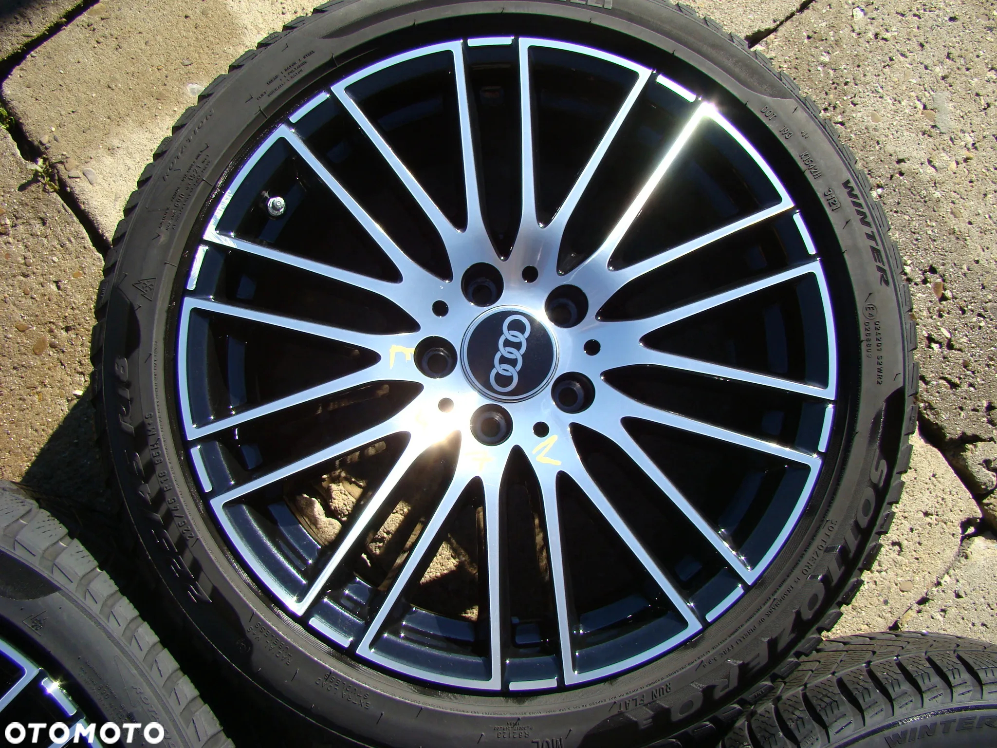 a472 5x112 Audi A4 B8 B9 A3 8Y Allstreet TT 8S 8J Q2 7,5jx18 et40 opony zima 225/45 - 5