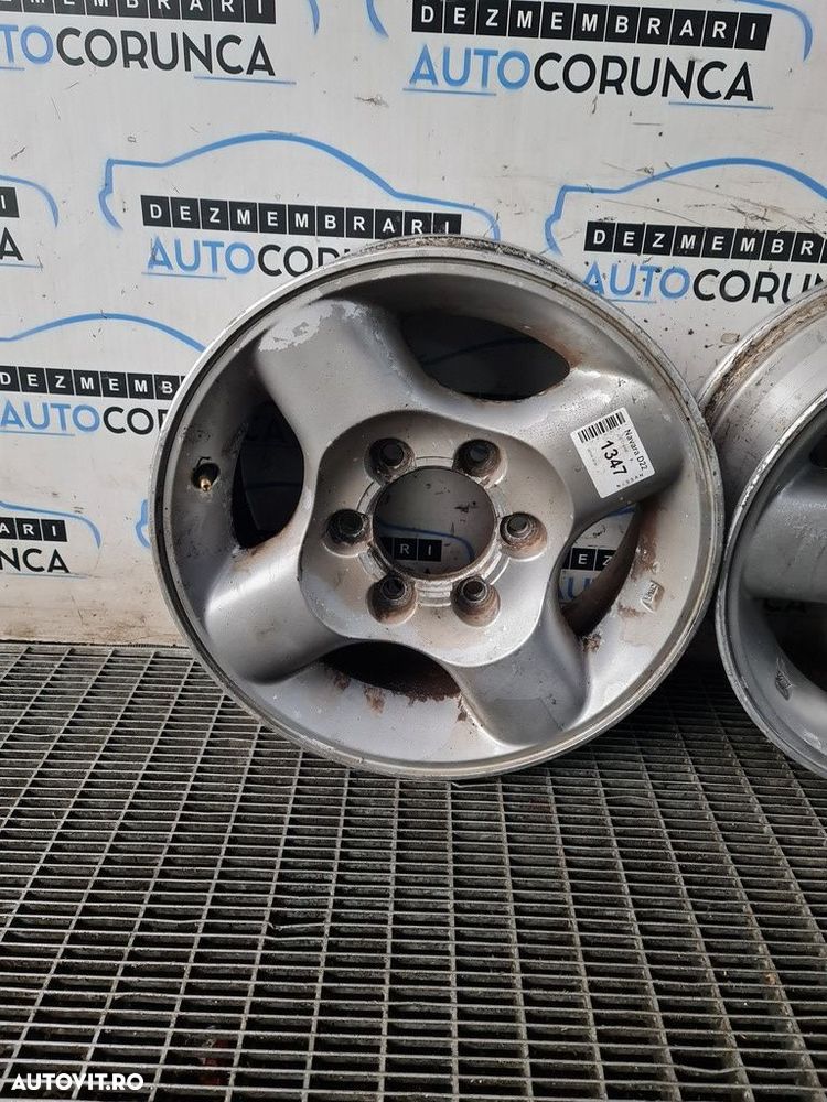 Jante aliaj Nissan Navara D22 1998 - 2004 (1347) R16 R16. 136*139.7. ET - ul nu se vede - 2