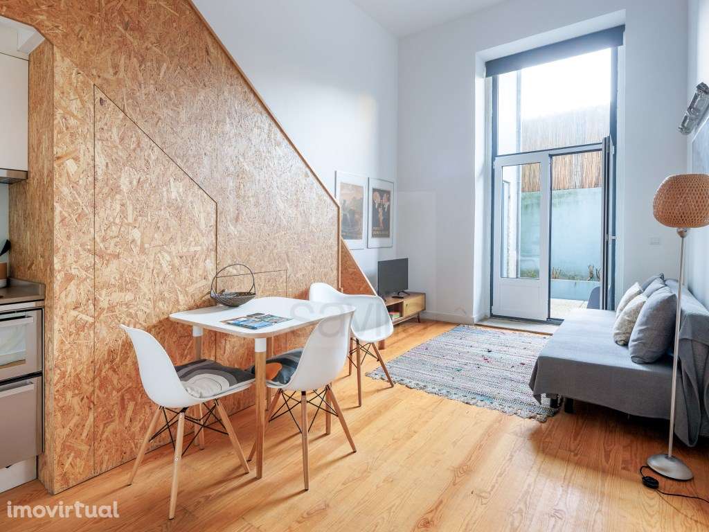 Apartamento T0 com terraço na Baixa do Porto - Grande imagem: 4/24
