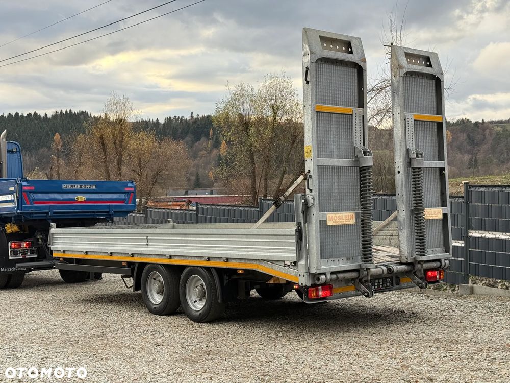 Schwarzmuller * Przyczepa do Przewozu Maszyn Koparek * Schwarzmuller Moslein * Najazdy * Jak NOWA - 8