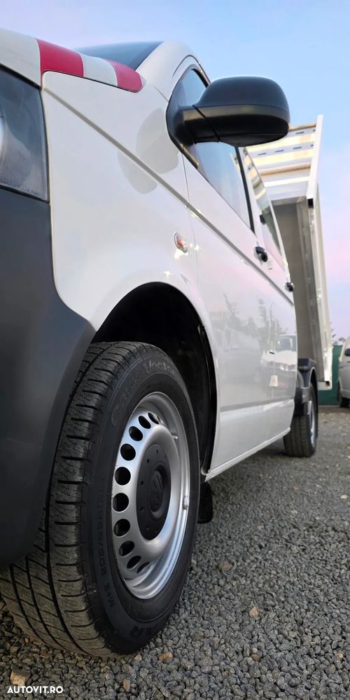 Volkswagen TRANSPORTER face lift 2.0 tdi, 140cp,  186.200 km,           basculabil 3.2t original,  07/2012 (serie 2013).  (factura cu TVA, SEAP , finantare PJ, rate PF - 11