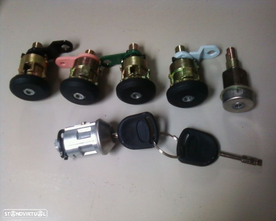 jogo canhoes fechaduras portas ignição Ford Transit 1994-2000(NOVOS) - 1